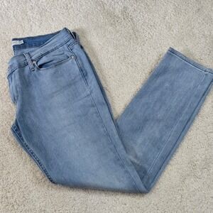 Levi's 524‎ Skinny Jeans Light Wash Size 13 Mid Rise Stretch Denim